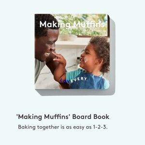 Lovevery Making muffins book